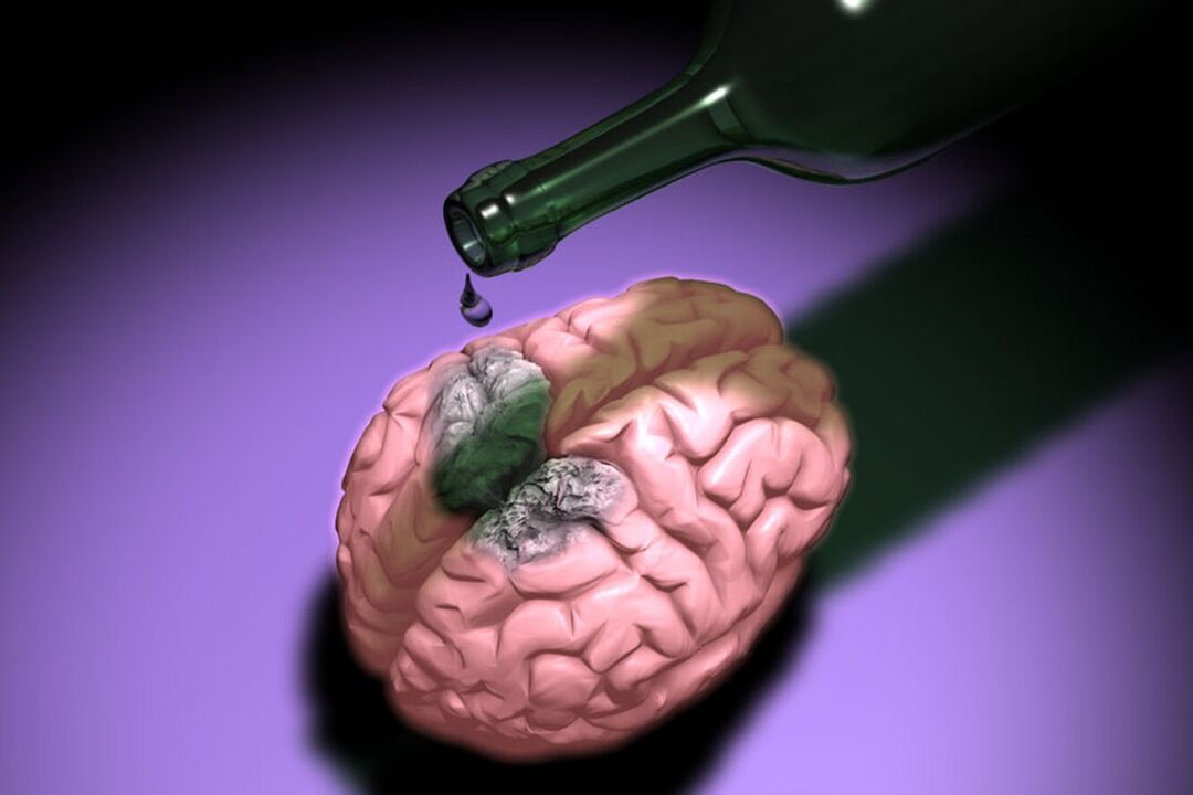 kaip alkoholis veikia smegenis